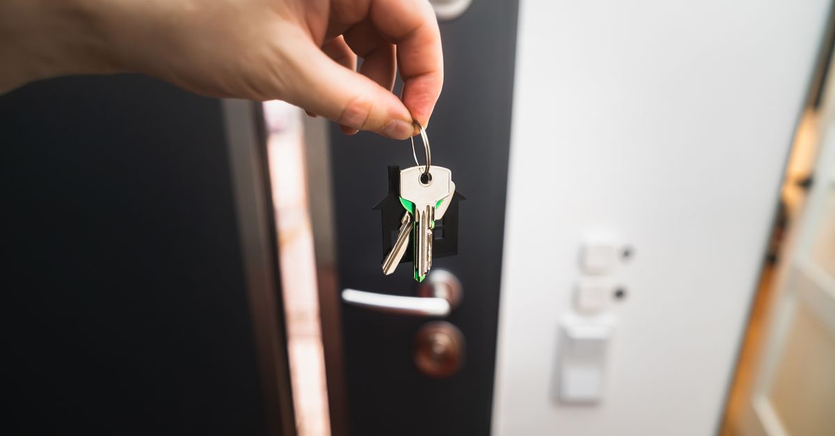 front door lock key — John Locksmiths